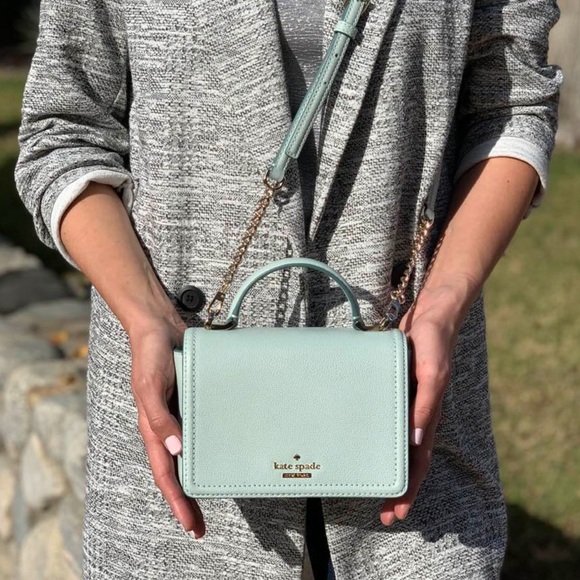 Kate Spade Misty Mint Maisie Patterson Drive Bag - Picture 3 of 8